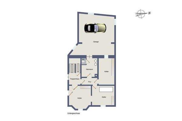 Grundriss Untergeschoss