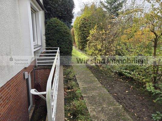 Außen Kellereingang