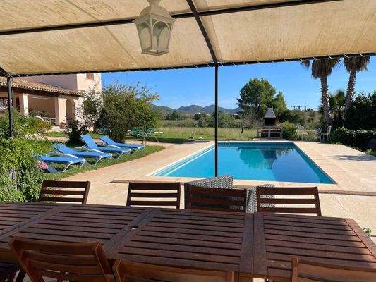 Blick von der Pergola