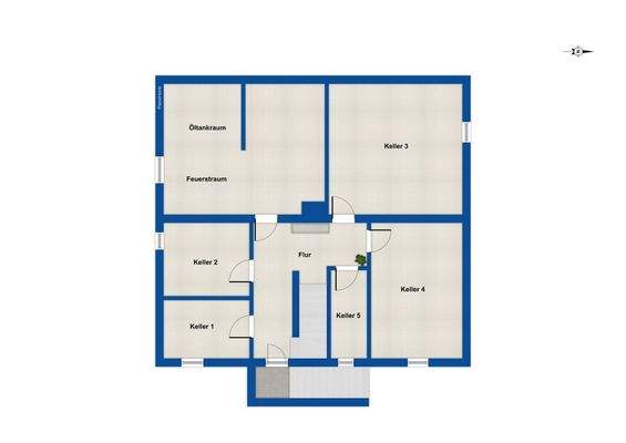 Grundriss Kellergeschoss