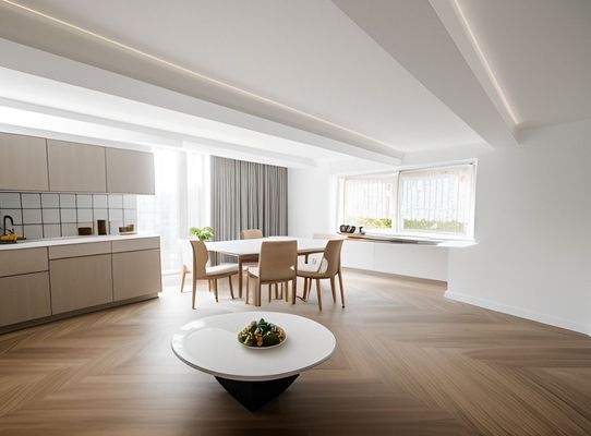 Wohnküche EG Homestaging