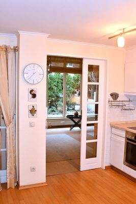 Blick in das Wohnzimmer