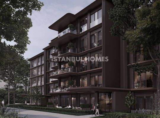 New-Build Flats Next to Golf Club in Istanbul Eyupsultan