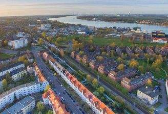Luftaufnahme Rostock