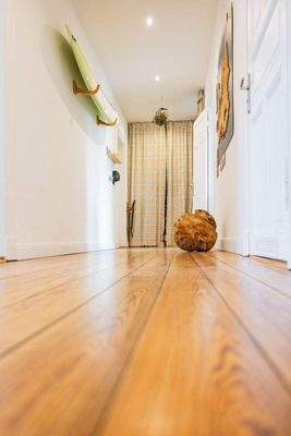 Pitch-Pine Dielenboden