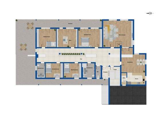 Grundriss Obergeschoss