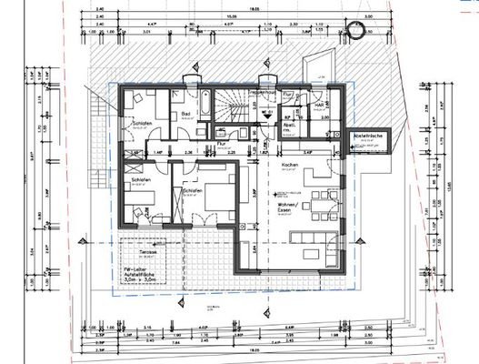 Moderne 4 Zimmer Wohnung mit Gartenanteil, neuwertig Wohnung