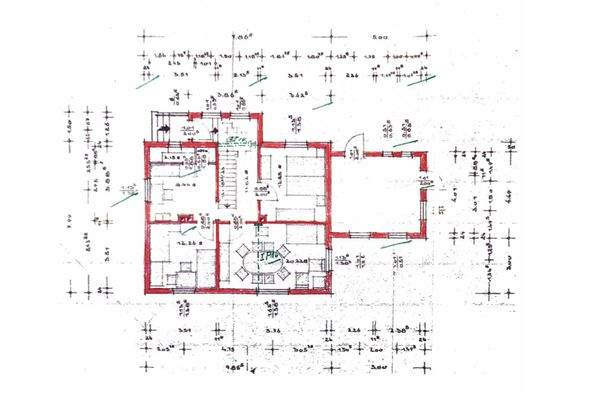 EG Originalgrundriss 1954