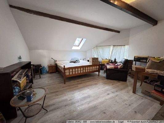 Schlafzimmer I im Erdgeschoss