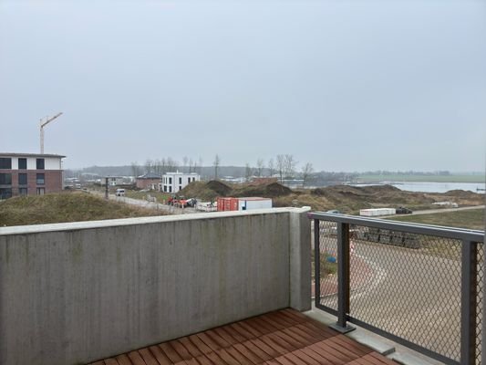 Balkon mit Blick zur Schlei