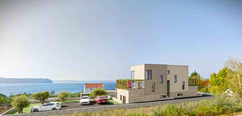 Aussenansicht mit Meer