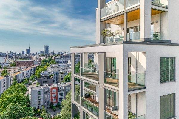 Blick auf die Terrasse