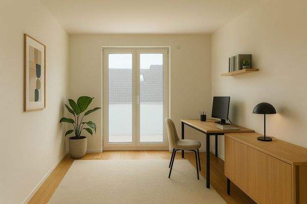 Visualisierung Arbeitszimmer