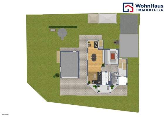 Lageplan Außenanlage