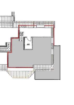 Grundriss Spitzboden