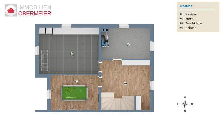 Untergeschoss Grundriss