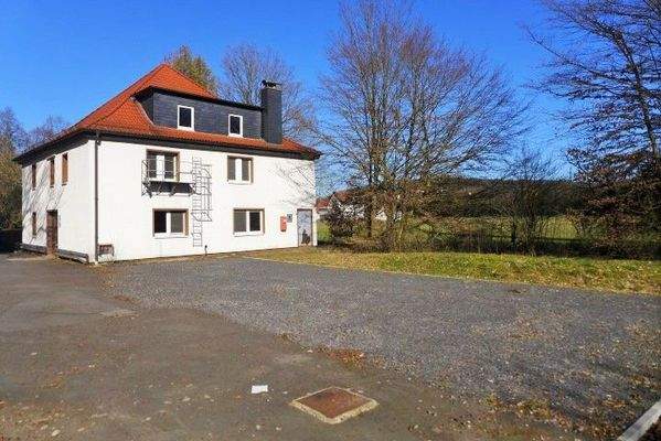 Ansicht mit Parkplatz Süd