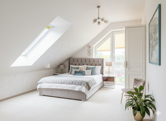 Schlafzimmer Staging