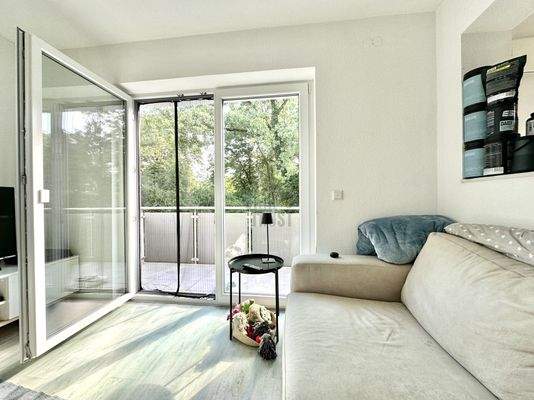 Wohnbereich mit Balkon