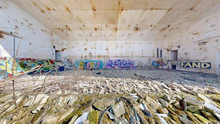 Bunker 2 Innenansicht