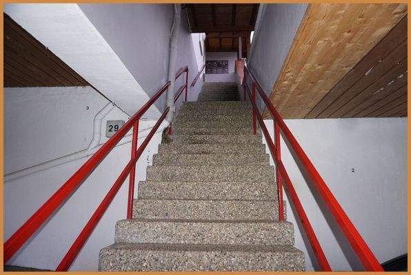 Aufgang zur Wohnung