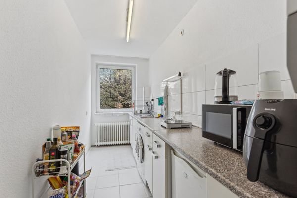 6,91 m² große Küche