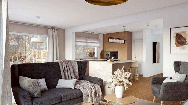 DAN-WOOD Point 124 Wohnzimmer