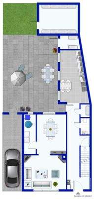 Erdgeschoss Grundriss