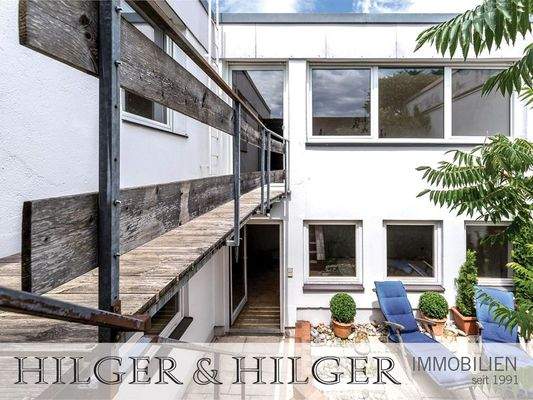 Istzustand: Steg zum EG-Outdoorbereich