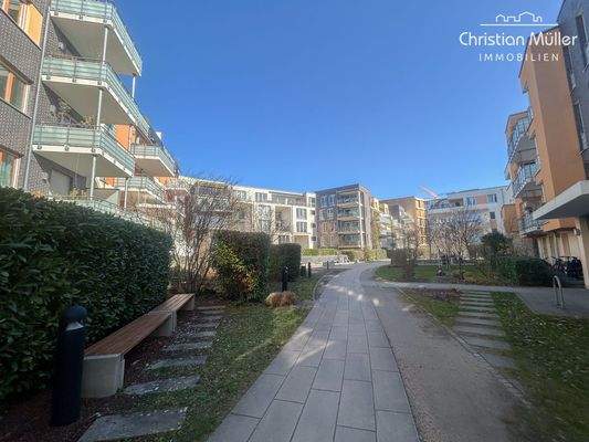 Gemeinschaftlicher Innenhof 