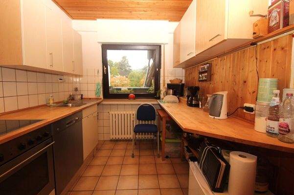 Die gemütliche Küche...