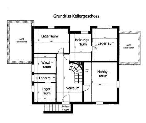 Grundriss Kellergeschoss