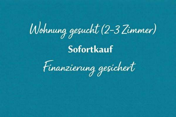 Wohnung gesuchet 29. Dez. 2025