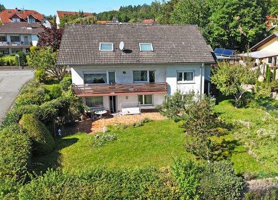 Rückansicht des Hauses