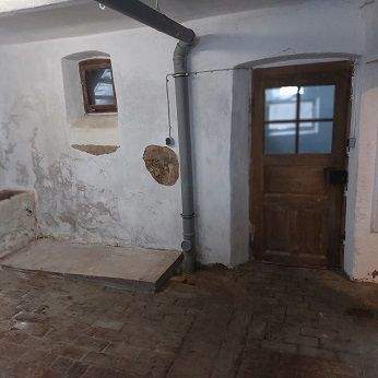 Zugang vom Stall in den Innenhof