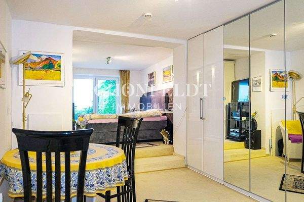 Schlafzimmer im Souterrain 