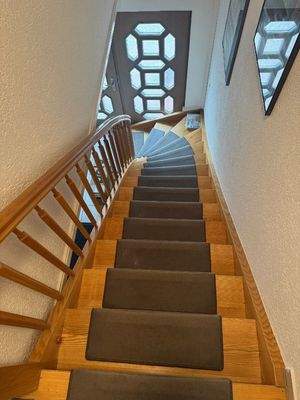 Massivhaus EG Treppe