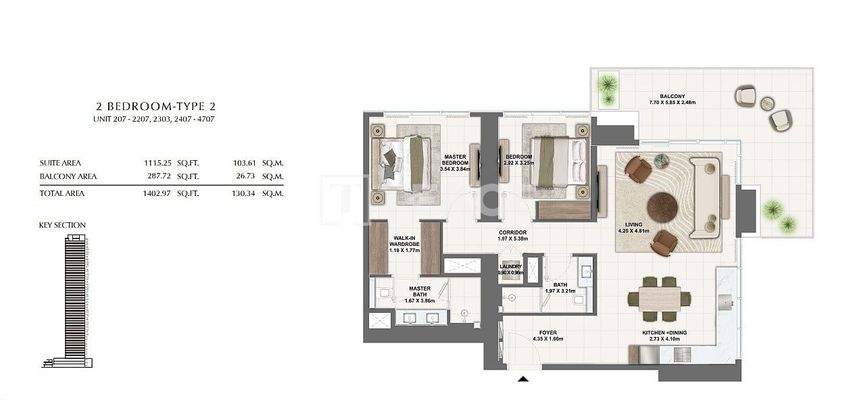 Apartmetns in Dubai Creek Harbour within Green Gate Community