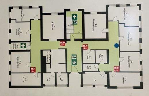 Grundriss PE 1 und 2