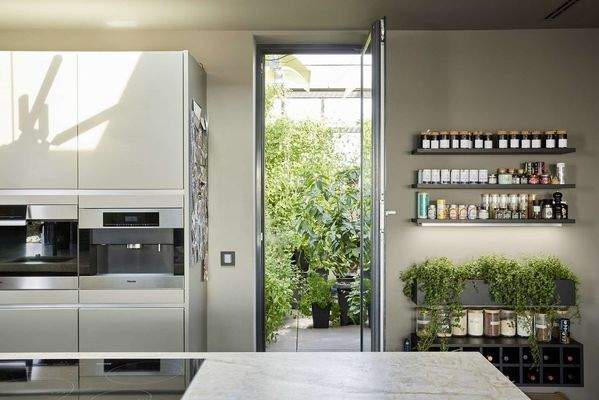 Gewächshaus oder Saunabereich