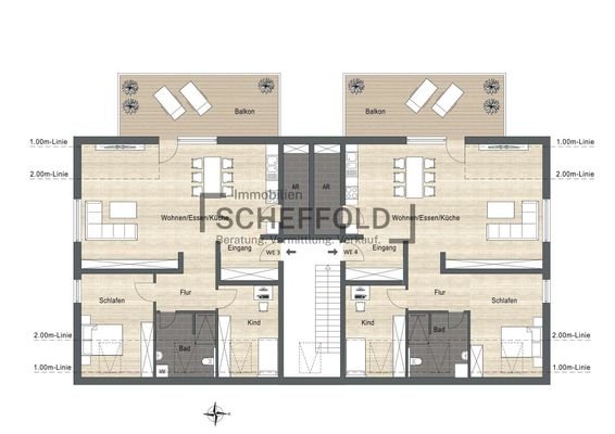 Grundriss WE 4 (rechts)
