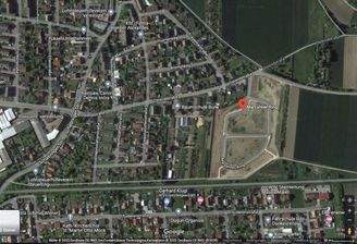 Baugebiet-Erschießungsstraßen - roter Strich - Lag