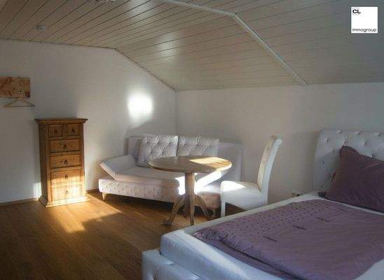 Schlafzimmer drei im Obergeschoss