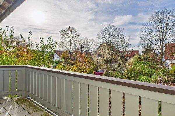 Balkon mit Ausblick