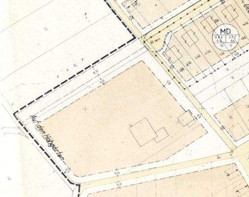 B-Plan Ausschnitt Bornstr. 9