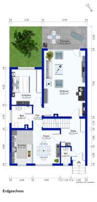 Grundriss Erdgeschoss