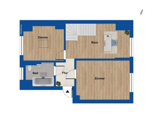 Grundriss Ebene 2 - DG