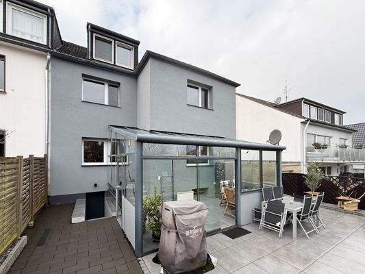 Rückansicht seitlich nah