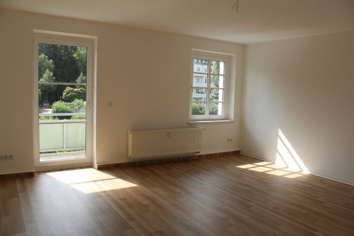 2-Raum-Wohnung mit großem Wohnzimmer + Balkon