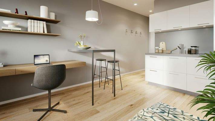 Innen aus Sicht des Illustrators